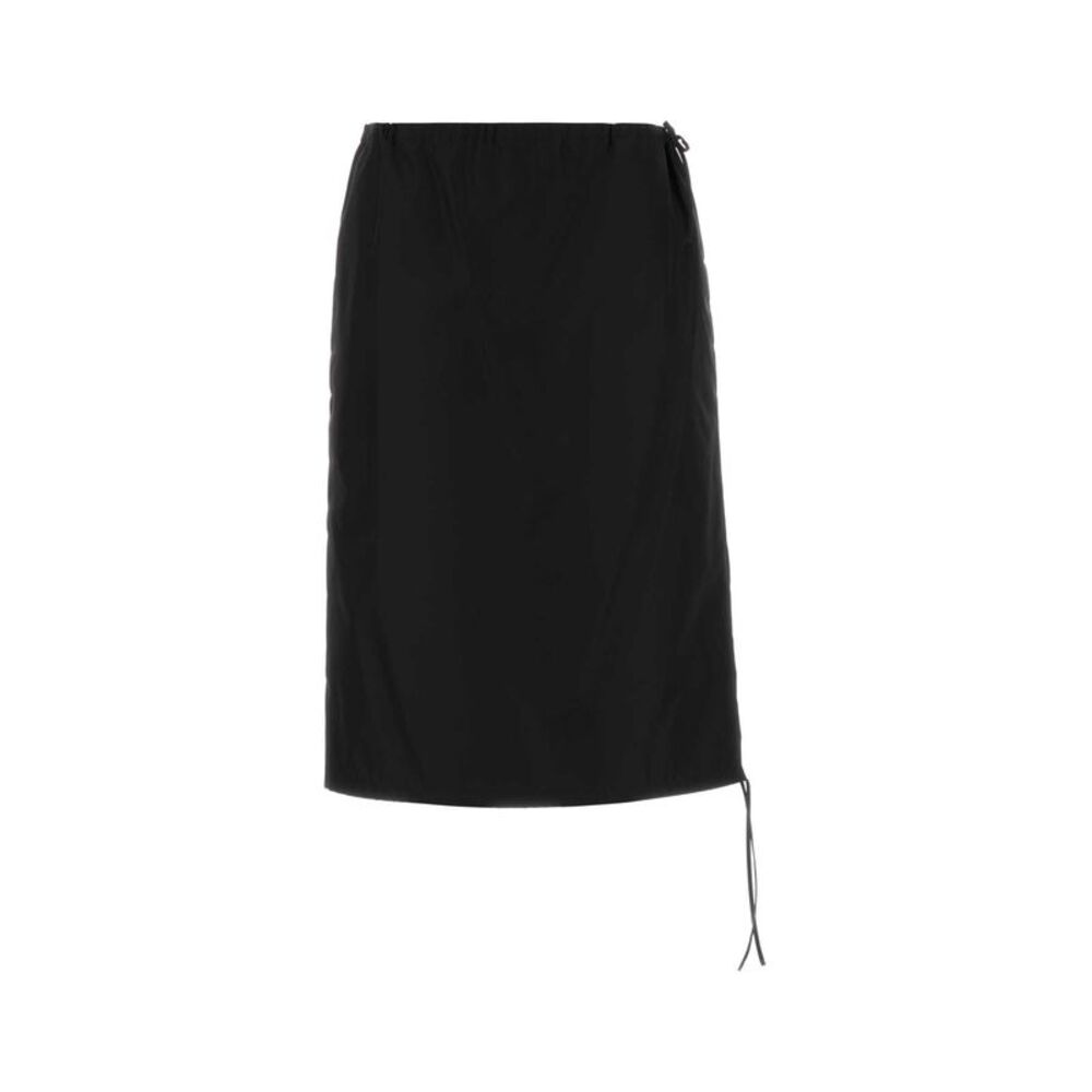 Prada Women Black Re-Nylon Skirt